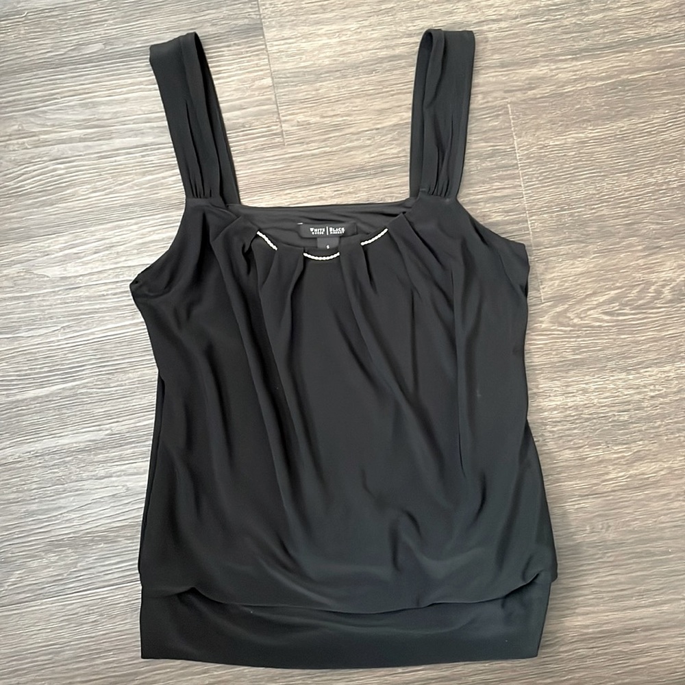 White House Black Market Black Top Size S